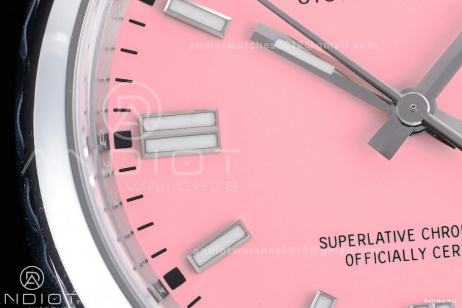 Flexible Dial Steel Pink 972 Oyster 126000 1:1 Edition 904L Best DD3230 VSF 36mm Perpetual V 0518